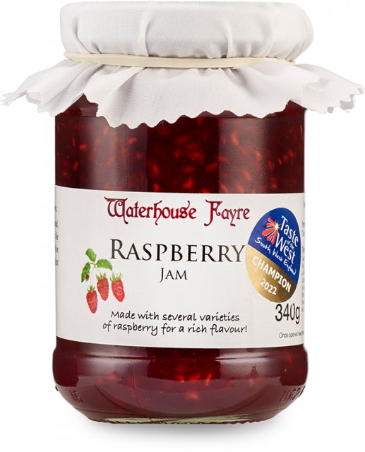 Waterhouse Fayre Raspberry Extra Jam 340g
