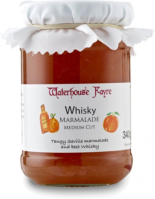 Waterhouse Fayre Whisky Medium Cut Marmalade 340g