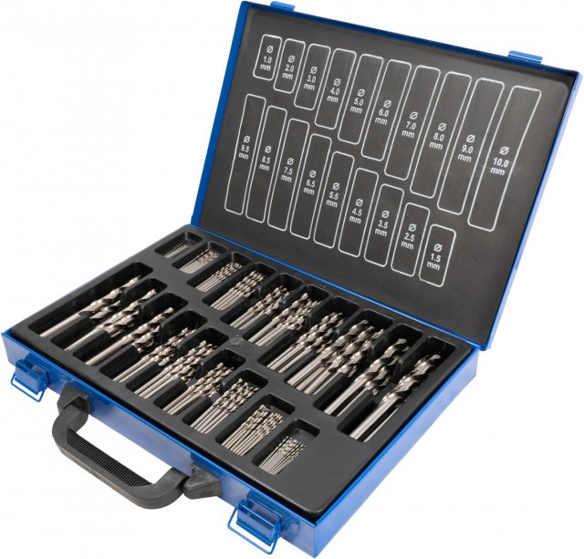 Jefferson Tools Jefferson Full Ground HSS Drill Bit Set 170 Piece