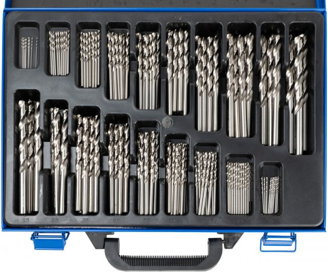 Jefferson Tools Jefferson Full Ground HSS Drill Bit Set 170 Piece ...