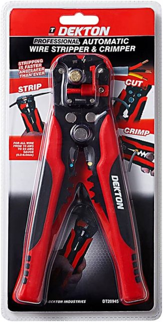 Dekton Pro Automatic Wire Stripper & Crimper
