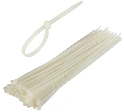 Westminster Electrical Cable Tie Natural 200mm x 4.8mm 100 Pack