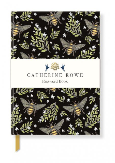 Catherine Rowe Password Book Honey Bee Pattern