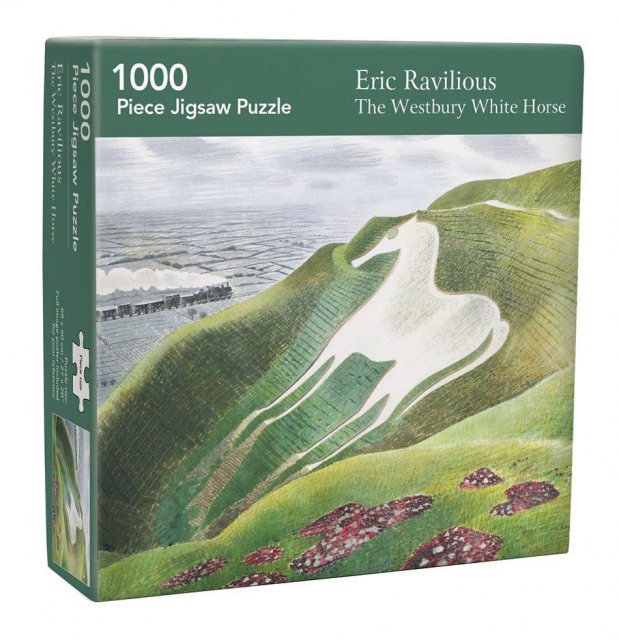 Eric Ravilious Westbury White Horse Jigsaw Puzzle 1000 Piece
