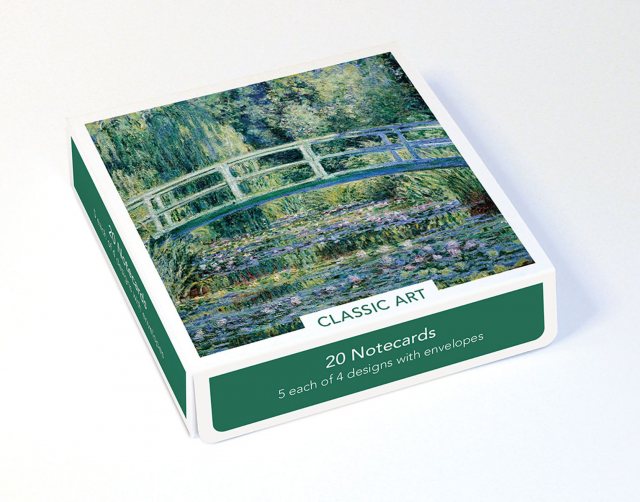 Classic Art Notecard 20 Pack
