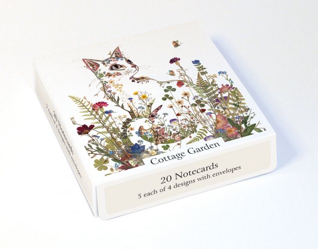 Wild Press Cottage Garden Notecard 20 Pack