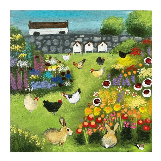 Museums & Galleries In The Garden Card