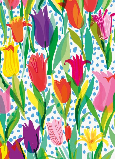 Sarah Campbell Tulip Time Card