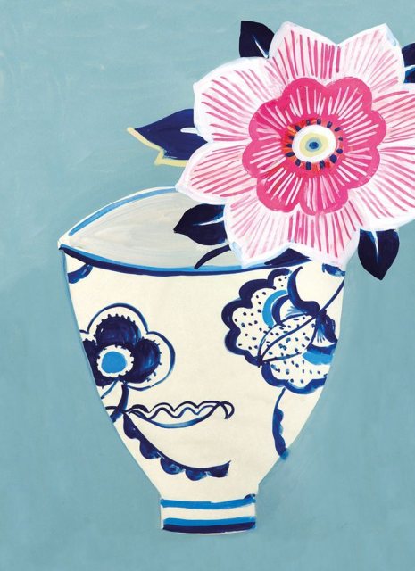 Sarah Campbell May Flower Card
