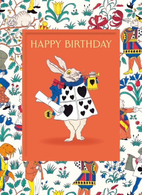 V&A Birthday Herald Card