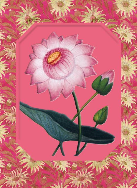 V&A Waterlily Card