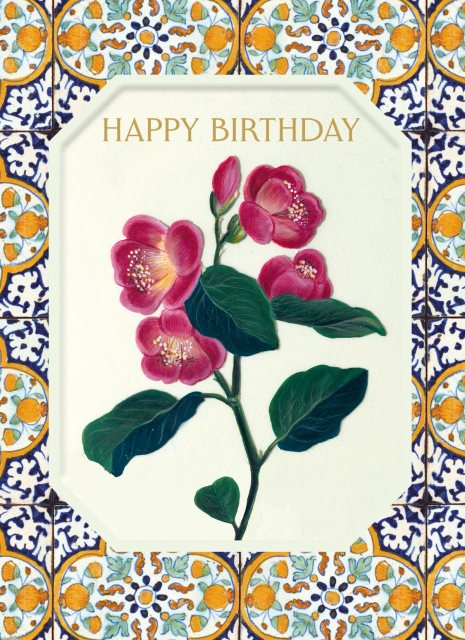 V&A Fruit & Flowers Card