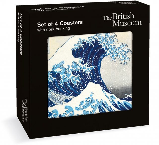 The British Museum Great Wave Coaster 4 Pack