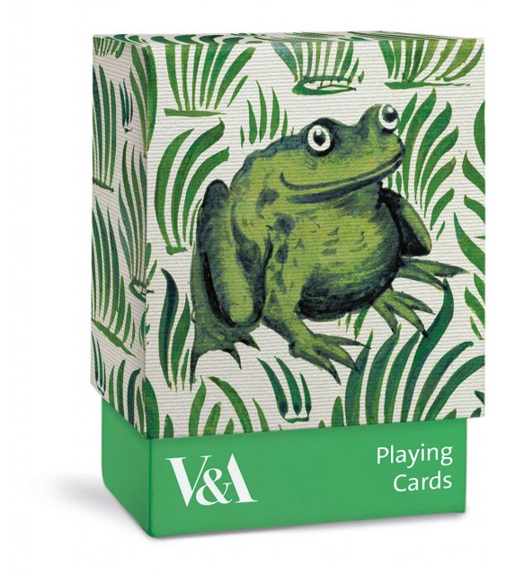 V & A Playing Cards Frog Tile