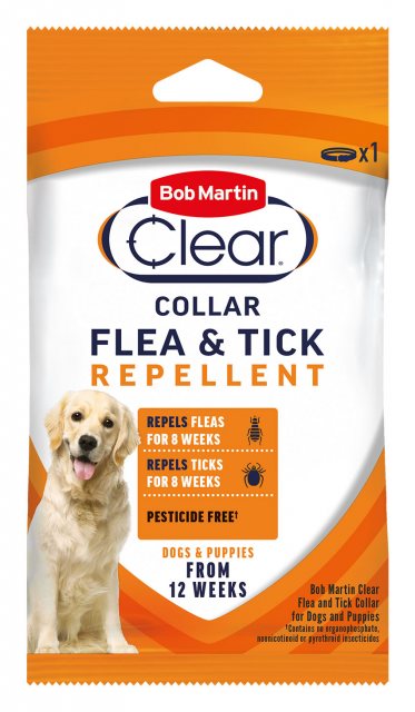 Bob Martin Bob Martin Clear Flea & Tick Repellent Collar For Dogs & Puppies