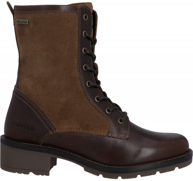 Hunter Hunter Maree Waterproof Mid Boot Brown/Tan