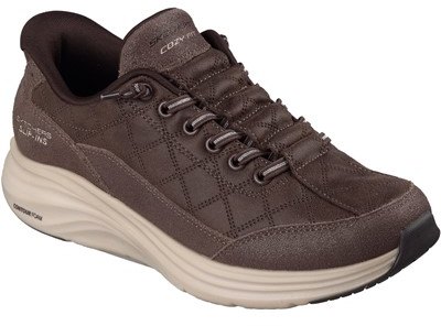 Skechers Skechers Natural Ease Slip On Trainer Chocolate
