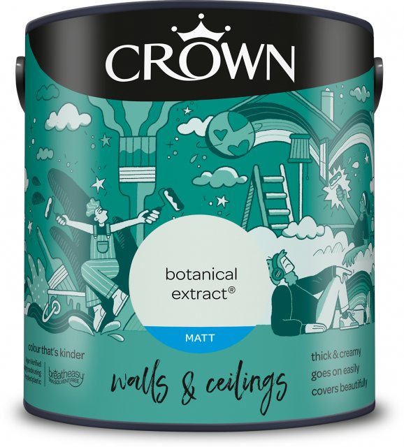 Crown Crown Matt Paint 2.5L - Green Shades