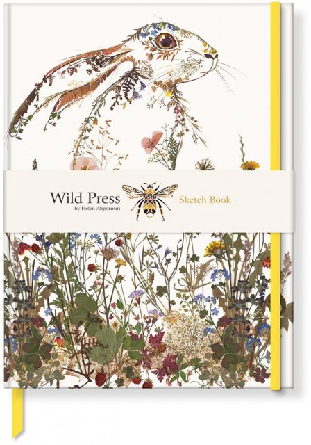 Wild Press Wildflower Hare Sketch Book