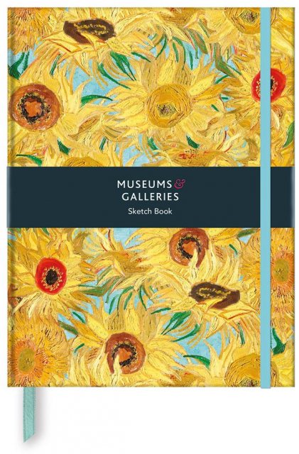 Museums & Galleries Sunflowers Sketch Book