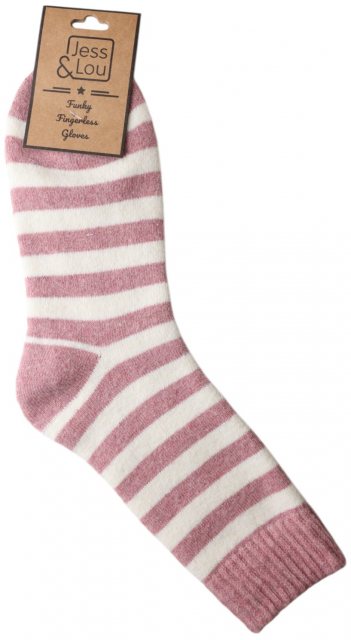 Jess & Lou Ladies' Cosy Stripe Sock