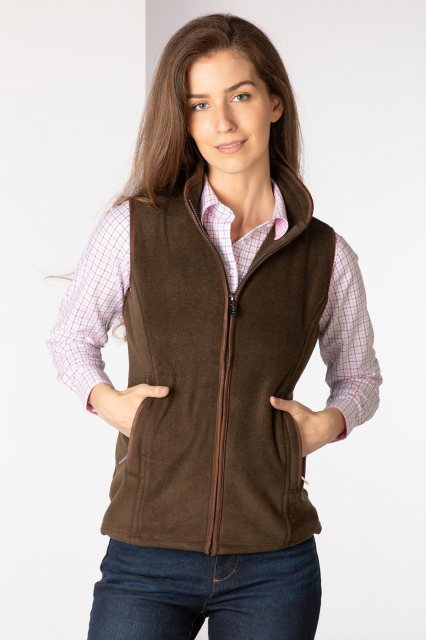 Rydale Rydale Huggate Fleece Gilet Bark
