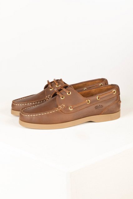 Rydale Rydale Reighton Deck Shoe Antique Tan