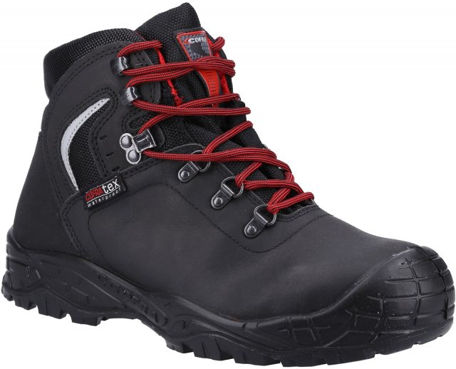 Cofra Cofra Unisex Summit Safety Boot Black/Red