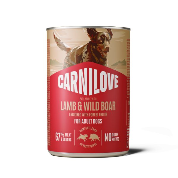 Carnilove Carnilove Lamb & Wild Boar Dog Food 400g