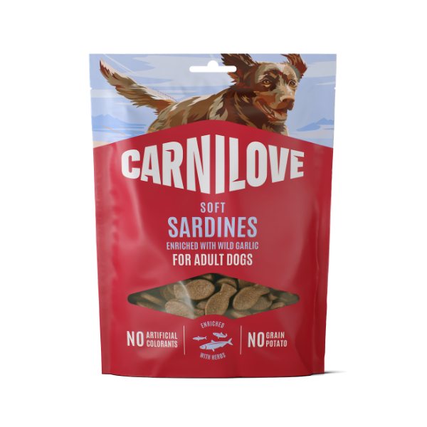 Carnilove Carnilove Sardines & Wild Garlic Dog Treats 200g