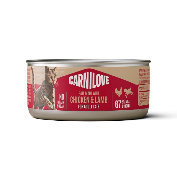 Carnilove Carnilove Chicken & Lamb Cat Food 100g
