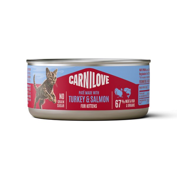 Carnilove Carnilove Turkey & Salmon Kitten Food 100g