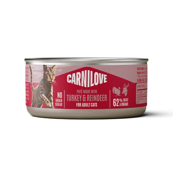 Carnilove Carnilove Turkey & Reindeer Cat Food 100g