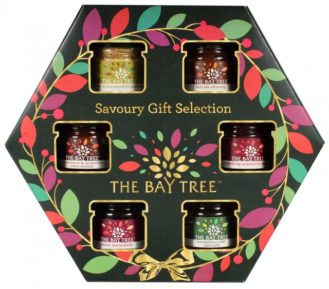 The Bay Tree Savoury Selection Hexagon Gift Pack