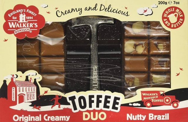 Walkers Toffee Duo Hammer Pack 200g