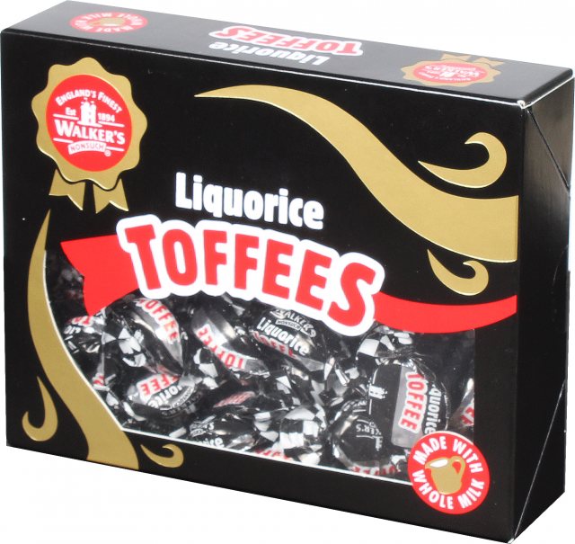 Walkers Liquorice Toffee Gift Box 350g