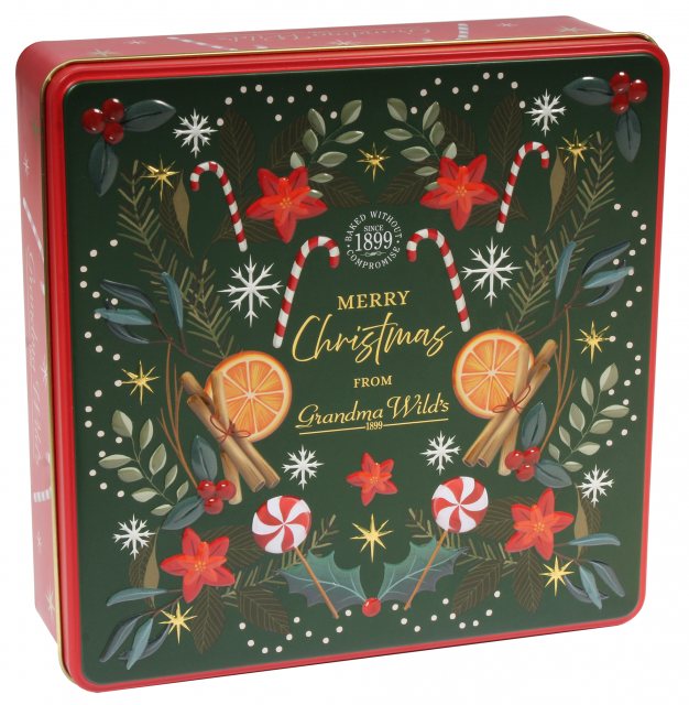 Grandma Wild's Butter Shortbread Tin 400g