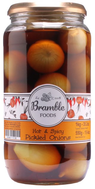 Bramble Foods Spiced Pickled Onions 1kg