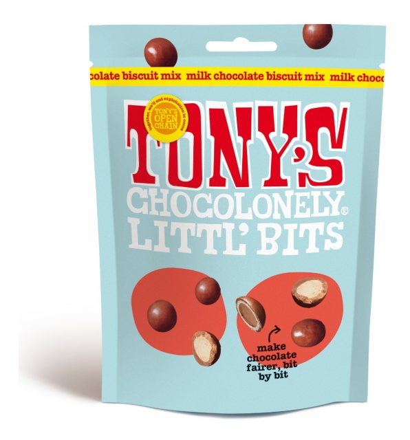 Tony's Chocoloney Milk Chocolate Biscuit Littl' Bits Mix 100g
