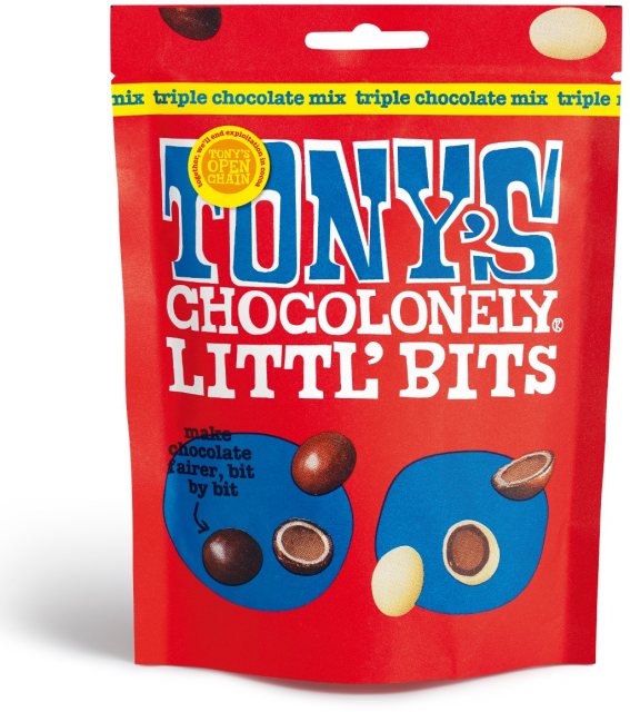 Tony's Chocoloney Triple Chocolate Littl' Bits Mix 100g