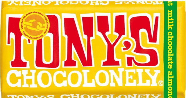 Tony's Chocoloney Milk Chocolate, Almond, Honey & Nougat Bar 180g