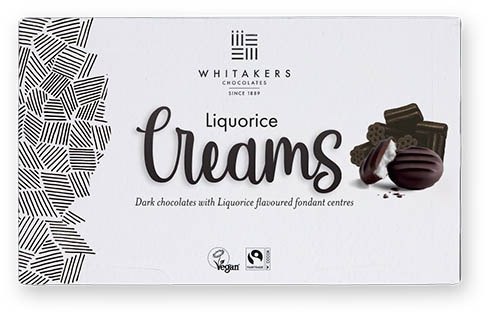 Whitakers Liquorice Creams 150g