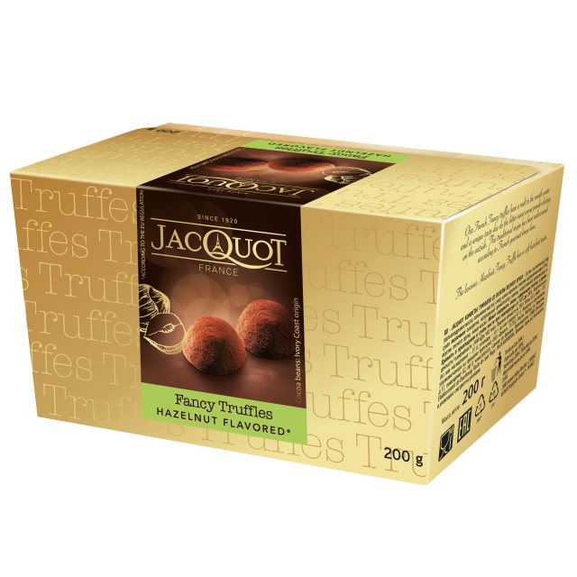 Jacquot Cocoa Dusted Hazelnut Truffles 200g