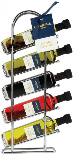 La Cucina Tasting Oil Selection Rack