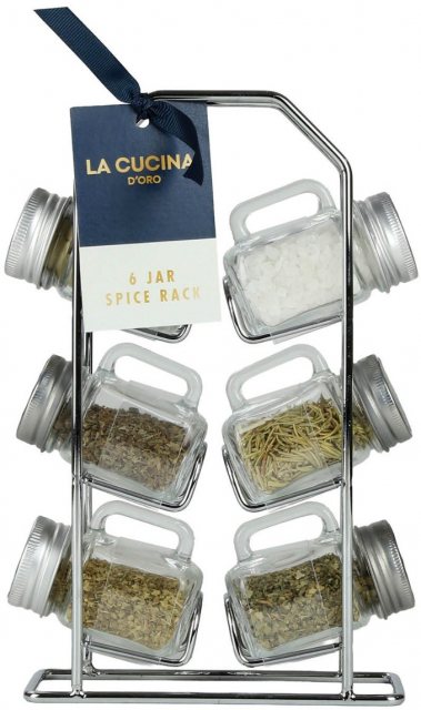 La Cucina 6 Piece Spice Rack