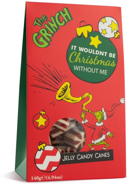 The Grinch Jelly Candy Canes 140g