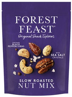 Forest Feast Sea Salt & Black Peppercorn Nut Mix 120g