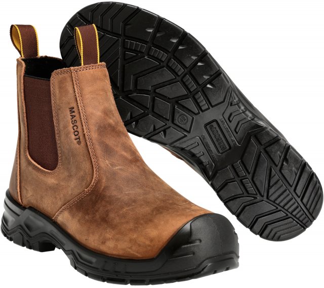 Mascot Workwear Mascot S3S Safety Dealer Boot Brown