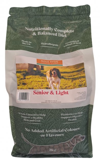 MOLEAVON Mole Avon Senior & Light Chicken & Rice Dog Food