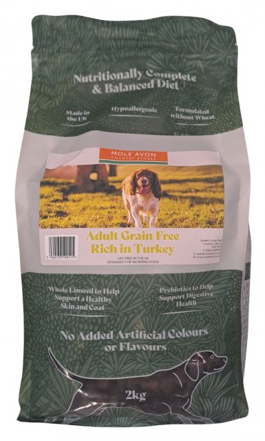 MOLEAVON Mole Avon Thrive Grain Free Adult Turkey & Veg Dog Food